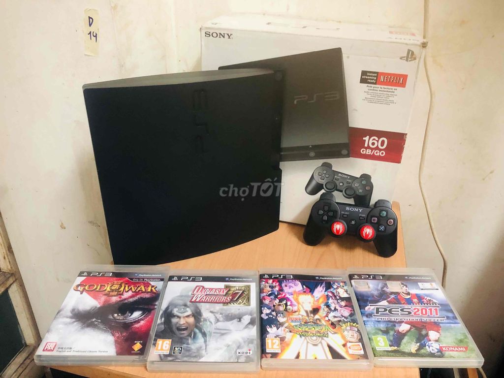 Sony PS3 Slim Fullbox, Đĩa PS3. Mua bán Thiết bị chơi game tại Quận 11 Tp Hồ Chí Minh được đăng bởi Dũ Nguyễn Văn hình 1