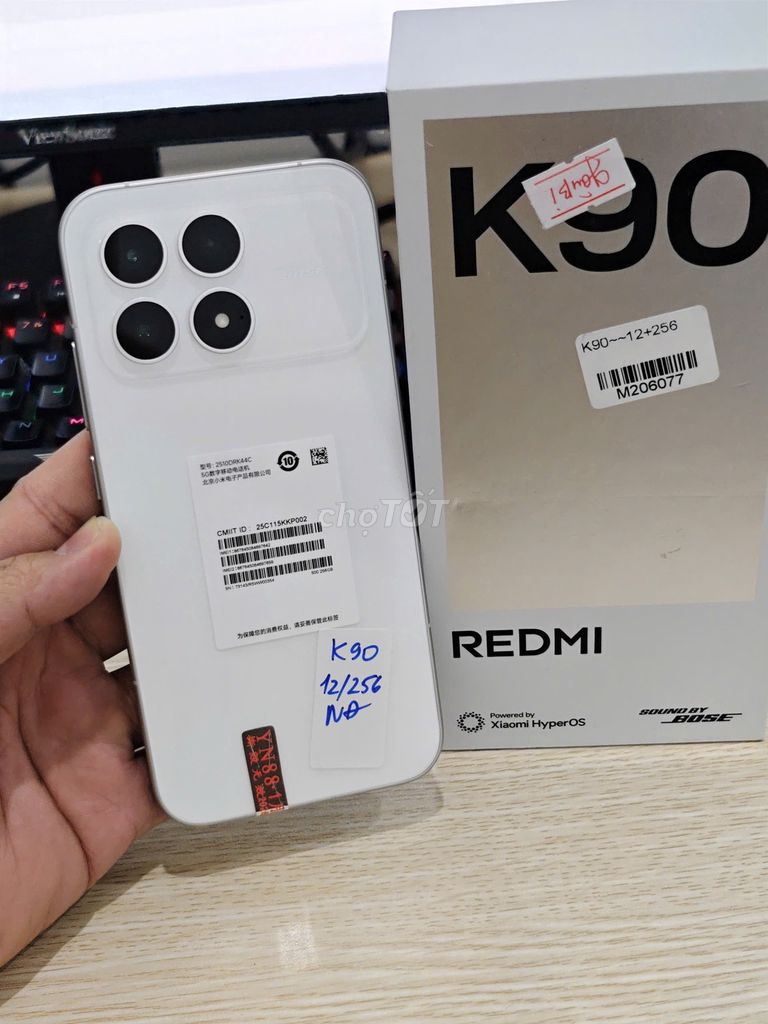 Xiaomi Redmi K90 12/256 Trắng Fulbox có ship COD. Mua bán Điện thoại tại Quận Ba Đình Hà Nội được đăng bởi Android Top hình 1