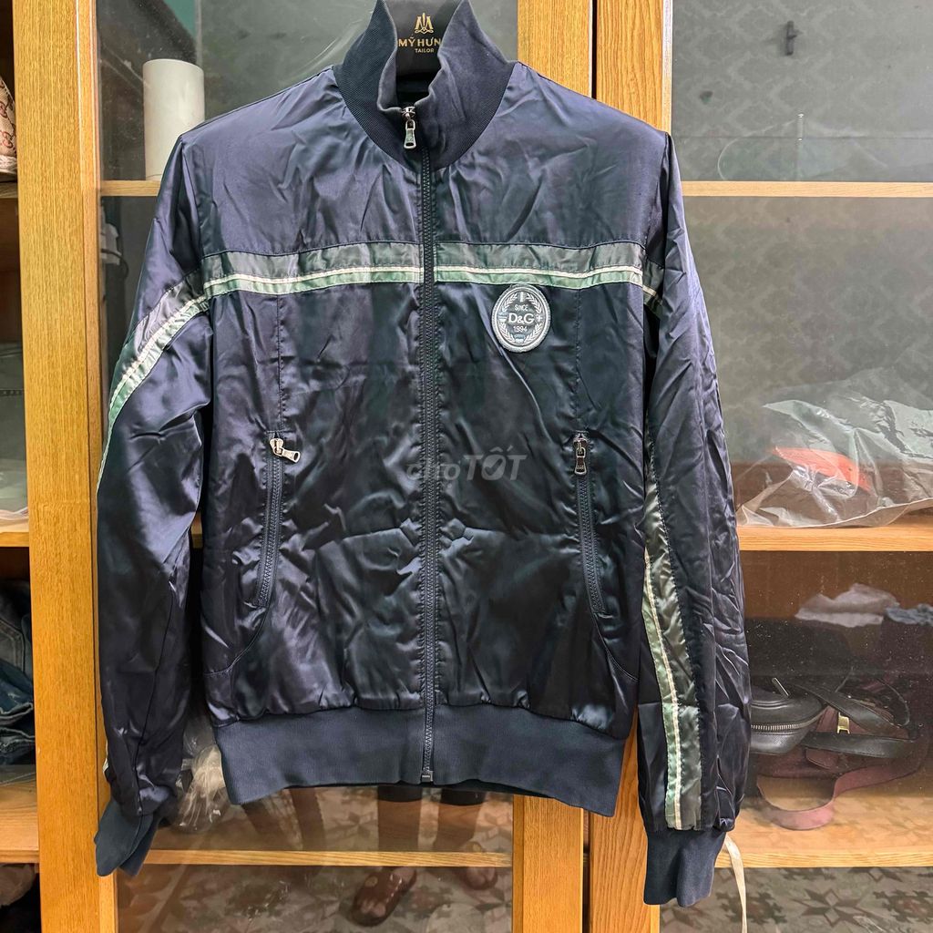 Áo khoác D&G nam vải dù size 48 Đen. Mua bán Quần áo tại Quận Hoàn Kiếm Hà Nội được đăng bởi Đồ Hiệu Phạm Thuận Authentic hình 1