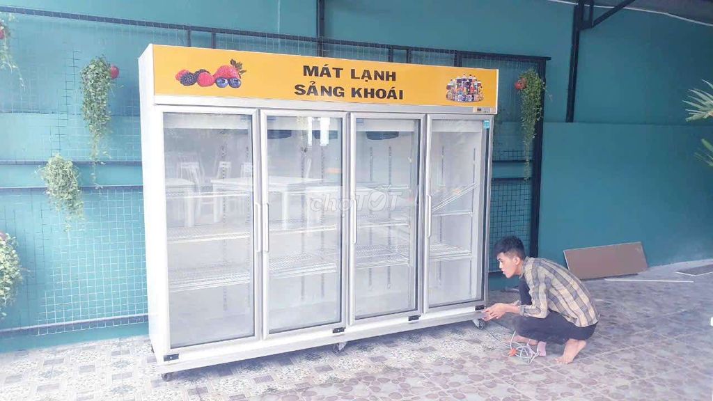Tủ mát Malaysia 4 cánh. Mua bán Tủ lạnh tại Thành phố Vũng Tàu Bà Rịa - Vũng Tàu được đăng bởi ĐIỆN LẠNH VĂN QUÝ hình 1