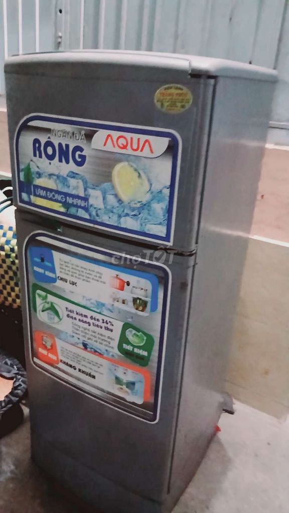 Tủ lạnh Aqua Rong Xám Tiết kiệm điện. Mua bán Tủ lạnh tại Quận Bình Thạnh Tp Hồ Chí Minh được đăng bởi GÓC PASS ĐỒ hình 1