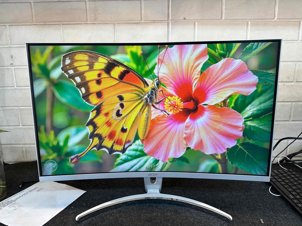 Màn Hinh cong acer 27Inch Màu trắng Màn đẹp. Mua bán Phụ kiện (Màn hình, Chuột...) tại Quận Phú Nhuận Tp Hồ Chí Minh được đăng bởi tiến tài 770 nguyễn kiệm p4 quận phú nhuận hình 1