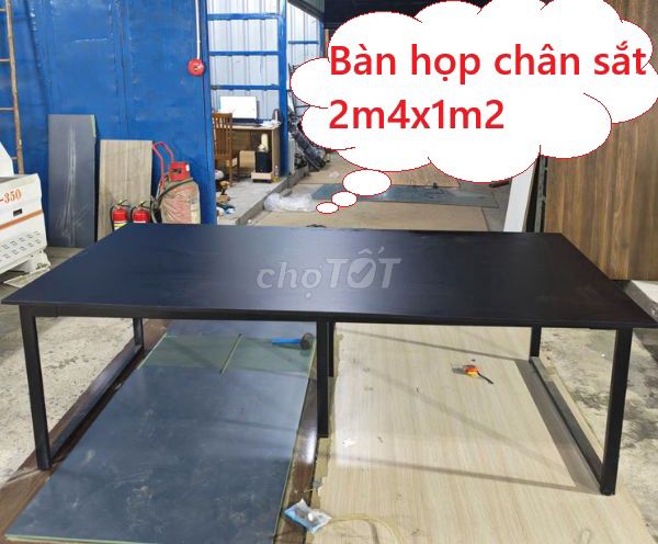 Bàn họp Sắt Gỗ MDF 2m4x1m2 Mới cao cấp đóng mới. Mua bán Đồ dùng văn phòng tại Thành phố Thủ Đức Tp Hồ Chí Minh được đăng bởi Nội Thất Giá Sĩ Phú Nhàn hình 1