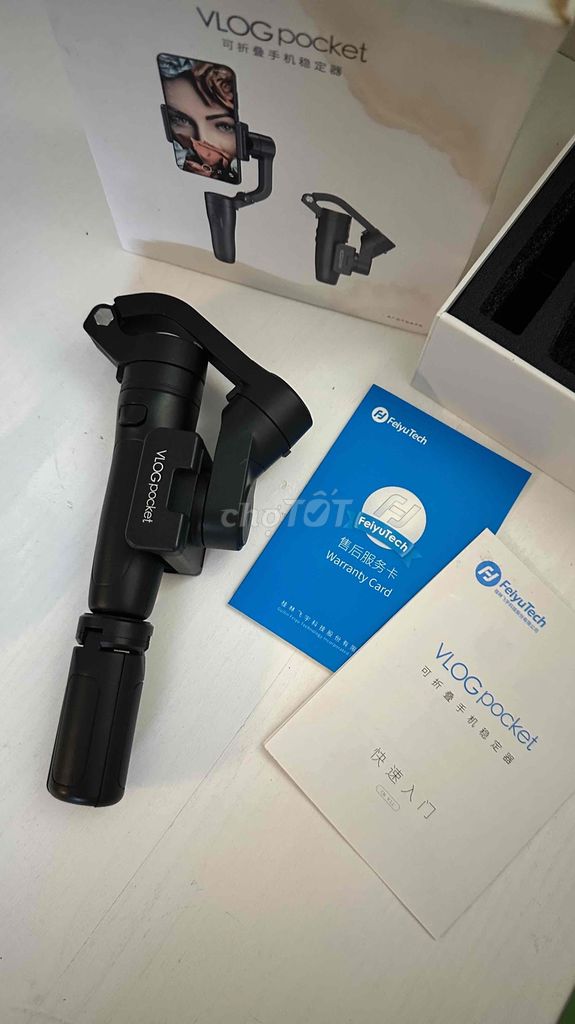 Gimbal Vlog Pocket 2 - Tay cầm chống rung cho điện. Mua bán Máy ảnh, Máy quay tại Quận Tân Bình Tp Hồ Chí Minh được đăng bởi Phuong Nguyen hình 1