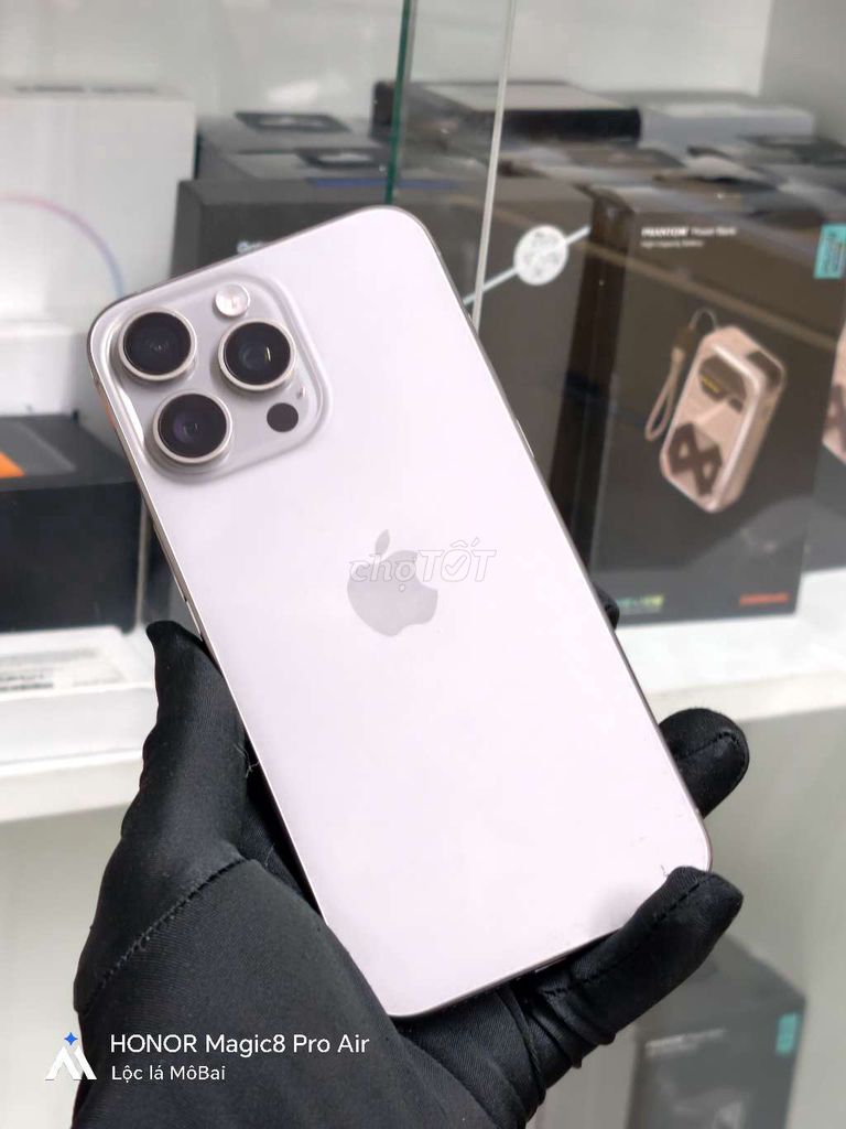 Apple iPhone 15 Pro Max 256GB Tự nhiên. Mua bán Điện thoại tại Thành phố Đà Lạt Lâm Đồng được đăng bởi Lộc Lá Mô Bai hình 1