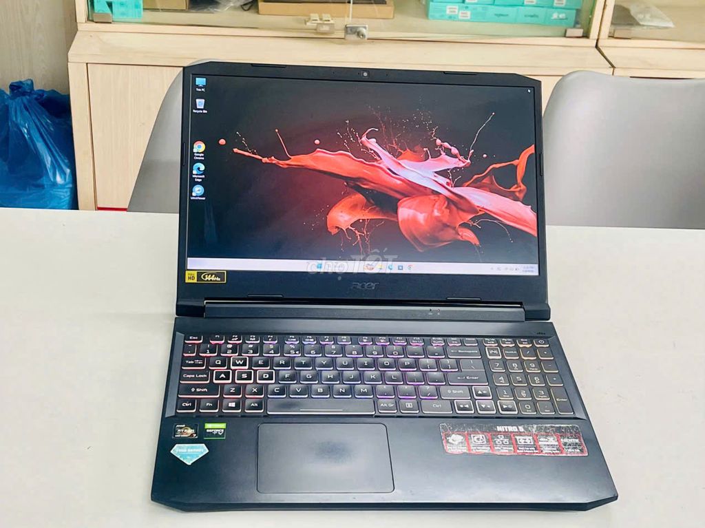 Acer Nitro 5 Ryzen 7 5800H RTX 3060 6Gb Ram 16Gb. Mua bán Laptop tại Quận Hải Châu Đà Nẵng được đăng bởi LAPTOP CỦ GIÁ RẺ ĐÀ NẴNG hình 1