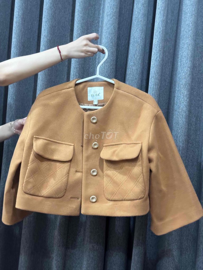 Áo khoác Nữ ELISE Nâu. Mua bán Quần áo tại Quận Tân Bình Tp Hồ Chí Minh được đăng bởi Bảo Anh Shop hình 1