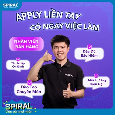[NAM ĐỊNH] NHÂN VIÊN TƯ VẤN BÁN HÀNG ĐIỆN THOẠI