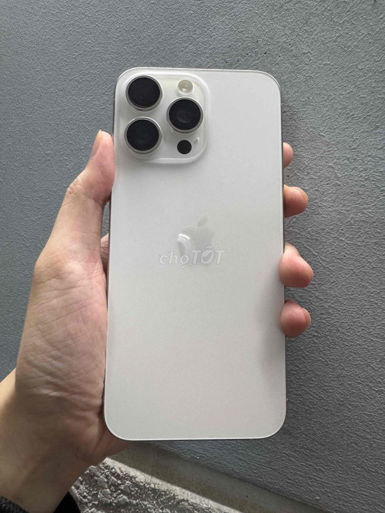 Apple iPhone 15 Pro 128GB khay sim Trắng Đẹp keng. Mua bán Điện thoại tại Quận Thanh Xuân Hà Nội được đăng bởi Nguyễn hình 1
