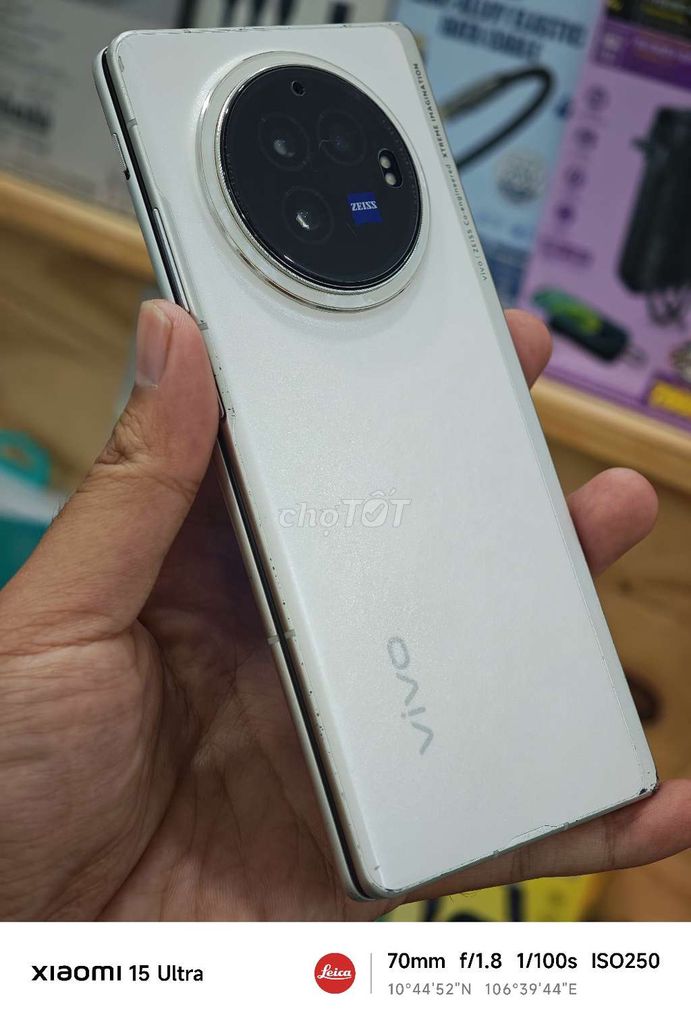 Vivo X Fold 3 12/256Gb 2 màn hiển thị đẹp mỏng nhẹ. Mua bán Điện thoại tại Quận 8 Tp Hồ Chí Minh được đăng bởi Đam Mê Công Nghệ hình 1