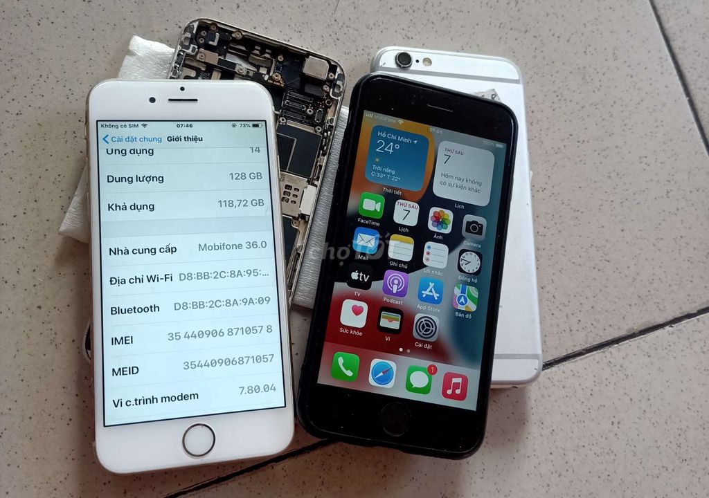 Iphone 6/64gb sạch icl,bản lock Mỹ,...