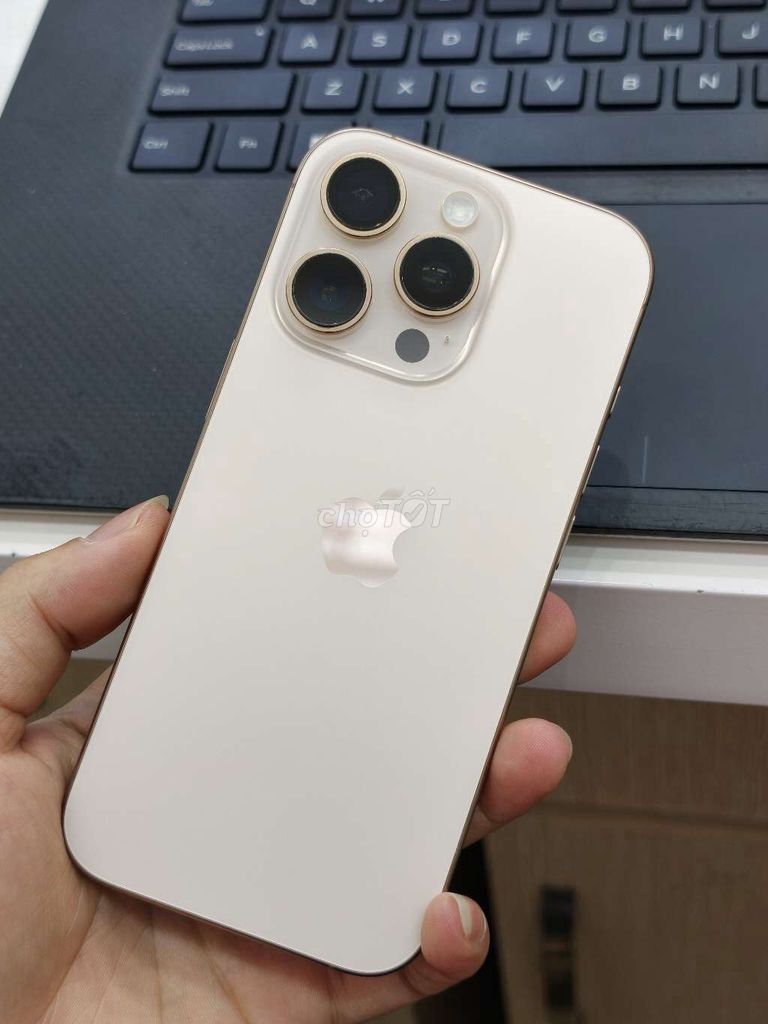 🍎 iPhone 16 Pro 256GB Vàng 99%| Khay sim. Mua bán Điện thoại tại Quận Lê Chân Hải Phòng được đăng bởi 444 Tô Hiệu OK Mobile HP hình 1