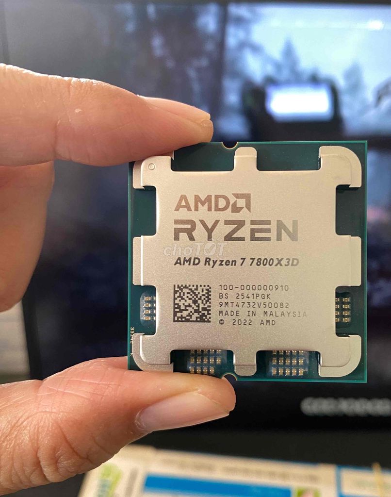 CPU AMD Ryzen 7 7800X3D 2022. Mua bán Linh kiện (RAM, Card...) tại Quận Ô Môn Cần Thơ được đăng bởi Hoàng hình 1