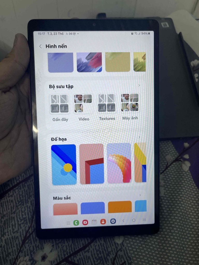 Samsung Galaxy Tab A7 Mỏng nhẹ 32GB Đen. Mua bán Máy tính bảng tại Huyện Hóc Môn Tp Hồ Chí Minh được đăng bởi dvfb_dkhoa hình 1