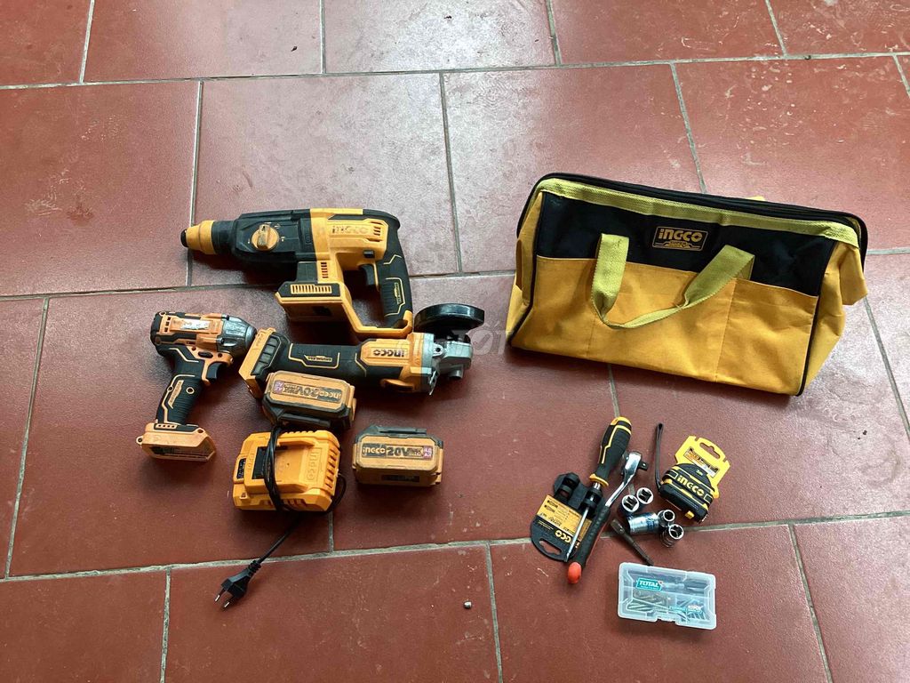 Bộ dụng cụ điện Ingco. Mua bán Đồ chuyên dụng, Giống nuôi trồng tại Huyện Ứng Hòa Hà Nội được đăng bởi Đình Thanh hình 1