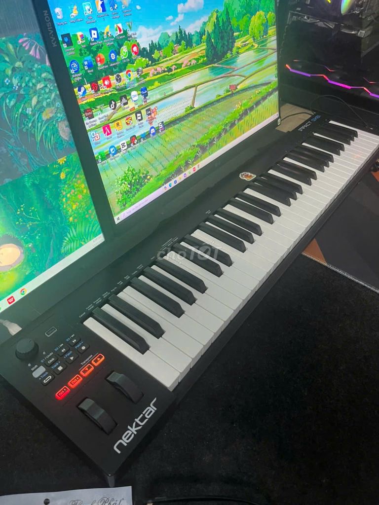 Đàn MIDI Controller Nektar Impact GX61 Đen. Mua bán Nhạc cụ tại Quận 8 Tp Hồ Chí Minh được đăng bởi Pháp Nguyễn hình 1