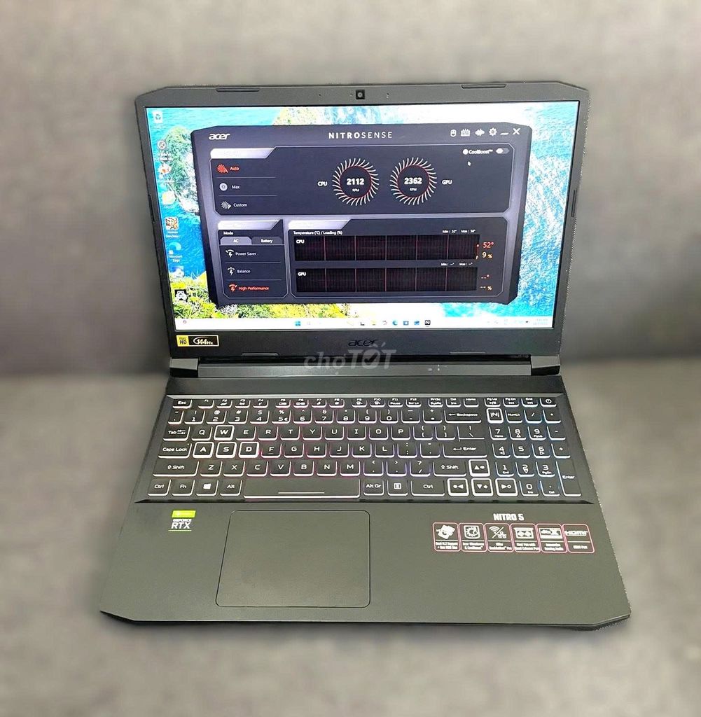 Bán Acer Nitro 5 Tiger | i7 11800H - 3050 Ti. Mua bán Laptop tại Quận Hải Châu Đà Nẵng được đăng bởi TTCenter 484 NÚI THÀNH hình 1