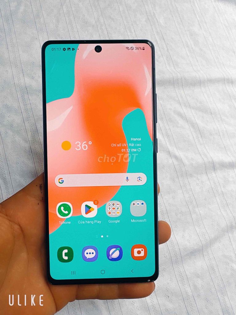 Samsung Galaxy A51 128GB Xanh. Mua bán Điện thoại tại Thành phố Thuận An Bình Dương được đăng bởi dt thanh ly hình 1