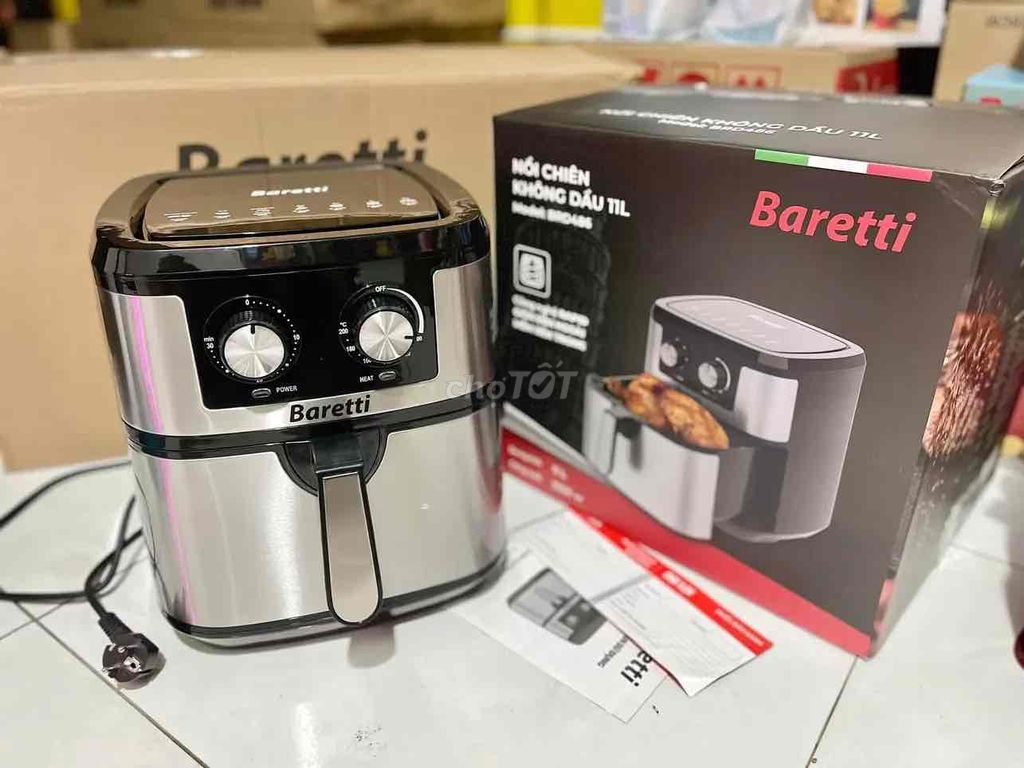 Nồi chiên 11L Baretti Bảo Hành 12 tháng
