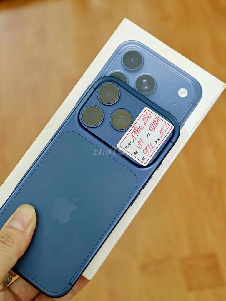 iphone 17Pro256gb Blue Vn/A fullbox bh 02/2027. Mua bán Điện thoại tại Quận Đống Đa Hà Nội được đăng bởi Quý Hoàng hình 1