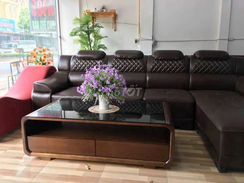Bàn trà Gỗ Kính màu Nâu. Mua bán Bàn ghế tại Quận Thanh Khê Đà Nẵng được đăng bởi Vui Học Tiếng Trung hình 1