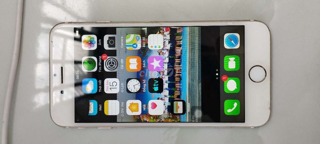 iPhone 6 Trắng Đã sử dụng. Mua bán Điện thoại tại Huyện Đức Huệ Long An được đăng bởi Hồng quang hình 1