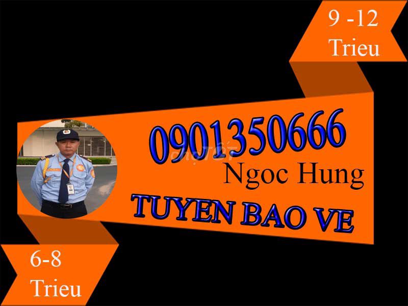 Tuyển Nam Bảo Vệ Tòa Nhà - Công Trường - Bệnh Viện