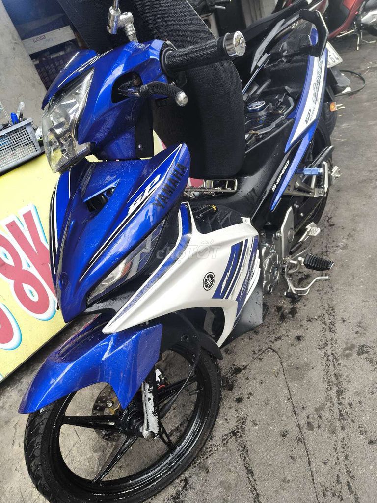 Yamaha Exciter Xanh trắng Số sàn. Mua bán Xe máy tại Quận 11 Tp Hồ Chí Minh được đăng bởi Cửa Hàng Bảo Trâm hình 2