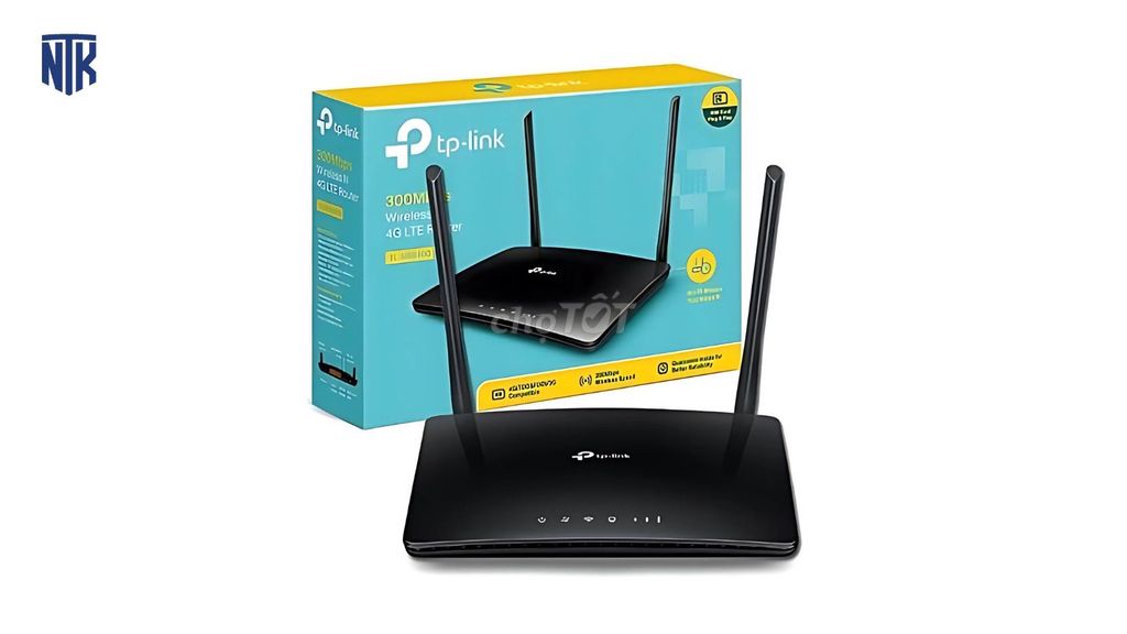 Router WiFi 4G LTE TP-Link Đen 99% mới. Mua bán Phụ kiện (Màn hình, Chuột...) tại Quận Gò Vấp Tp Hồ Chí Minh được đăng bởi anh ngoc Hoang hình 1