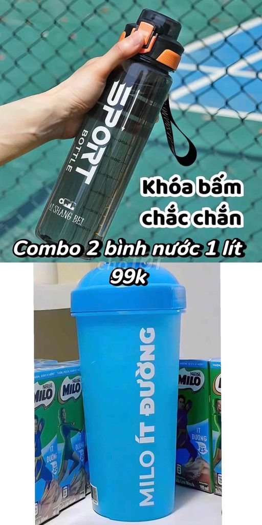 Bình nước thể thao Nhựa 1 lít. Mua bán Dụng cụ nhà bếp tại Quận Bắc Từ Liêm Hà Nội được đăng bởi Chiến hình 1