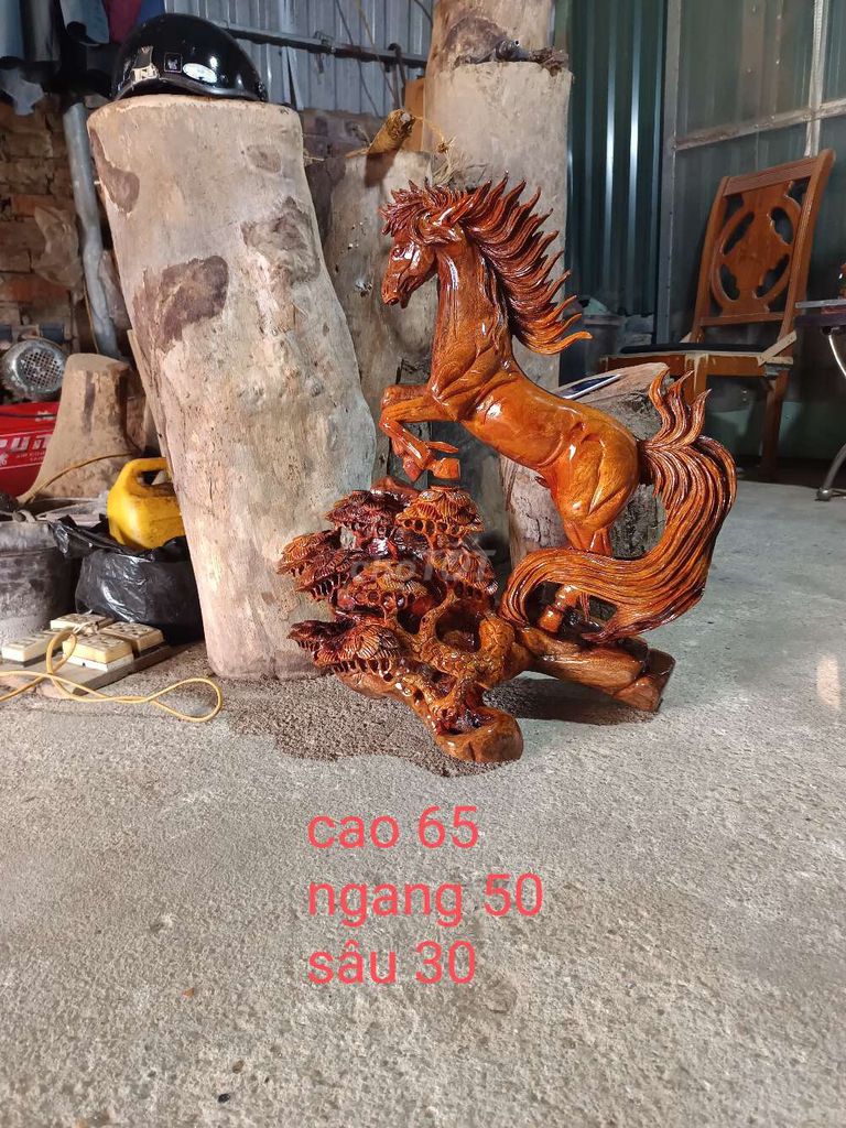 Tượng gỗ Nhất mã phi thiên. Mua bán Đồ sưu tầm, đồ cổ tại Huyện Đông Hưng Thái Bình được đăng bởi vương hình 1