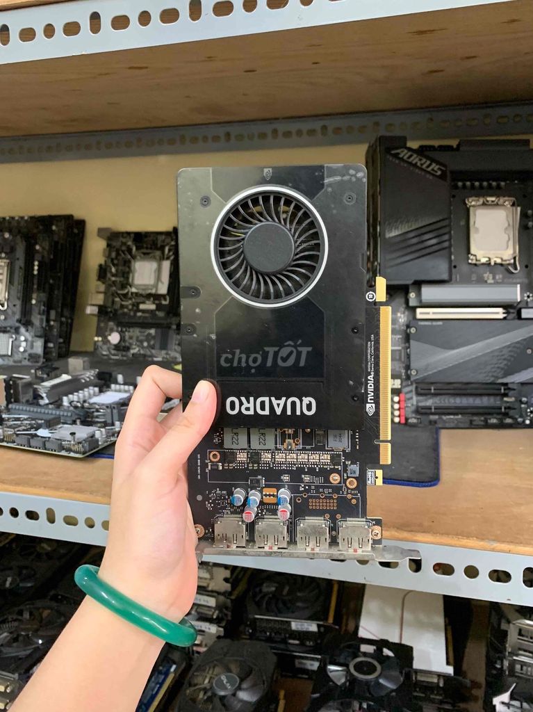 VGA NVIDIA Quadro P2200 5GB D5 đồ hoạ. Mua bán Linh kiện (RAM, Card...) tại Quận Gò Vấp Tp Hồ Chí Minh được đăng bởi vitinhtule hình 1
