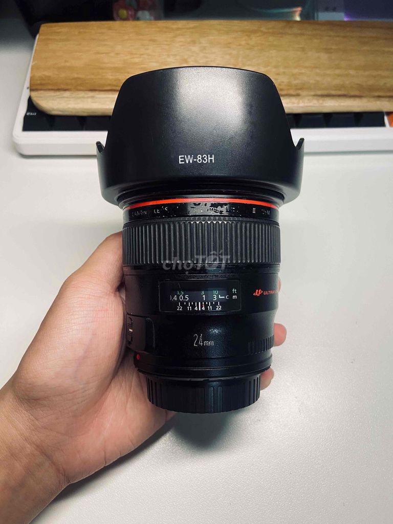 Ống kính Canon 24 F1.4 L II. Mua bán Máy ảnh, Máy quay tại Quận Hoàng Mai Hà Nội được đăng bởi Trần Duy Thành  hình 1