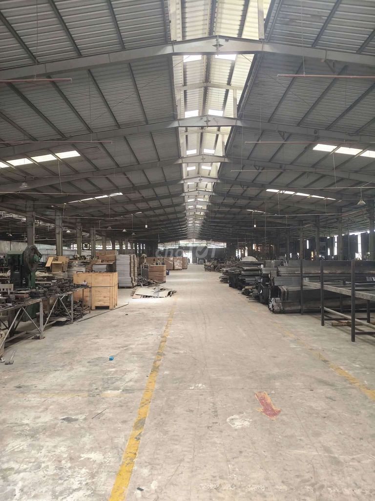 CHO THUÊ NHÀ XƯỞNG 1200 M2 GIÁ THUÊ 50 TRIỆU/tháng