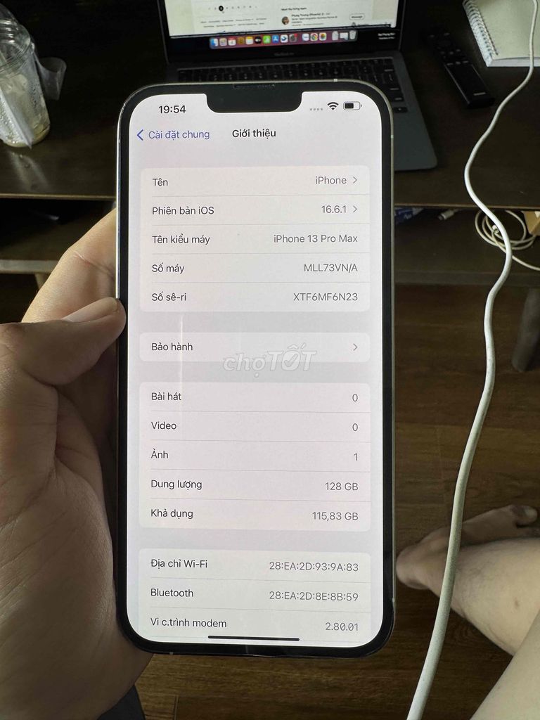 Cần bán iphone 13 pro max VNA 128Gb 99%