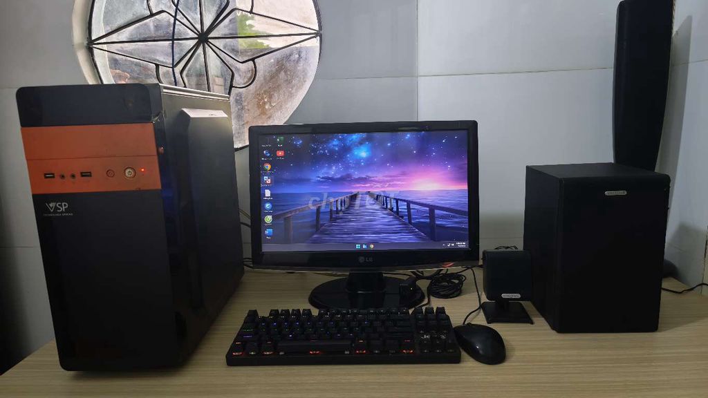TRỌN BỘ PC HỌC TẬP GIẢI TRÍ LÀM VIỆC VP CÓ LOA. Mua bán Máy tính để bàn tại Quận Bình Tân Tp Hồ Chí Minh được đăng bởi Thanh Bình hình 1
