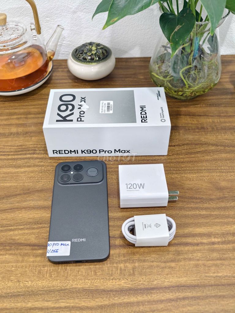 Xiaomi Redmi K90 Pro Max Đen Fulbox có ship COD. Mua bán Điện thoại tại Quận Ba Đình Hà Nội được đăng bởi Android Top hình 1