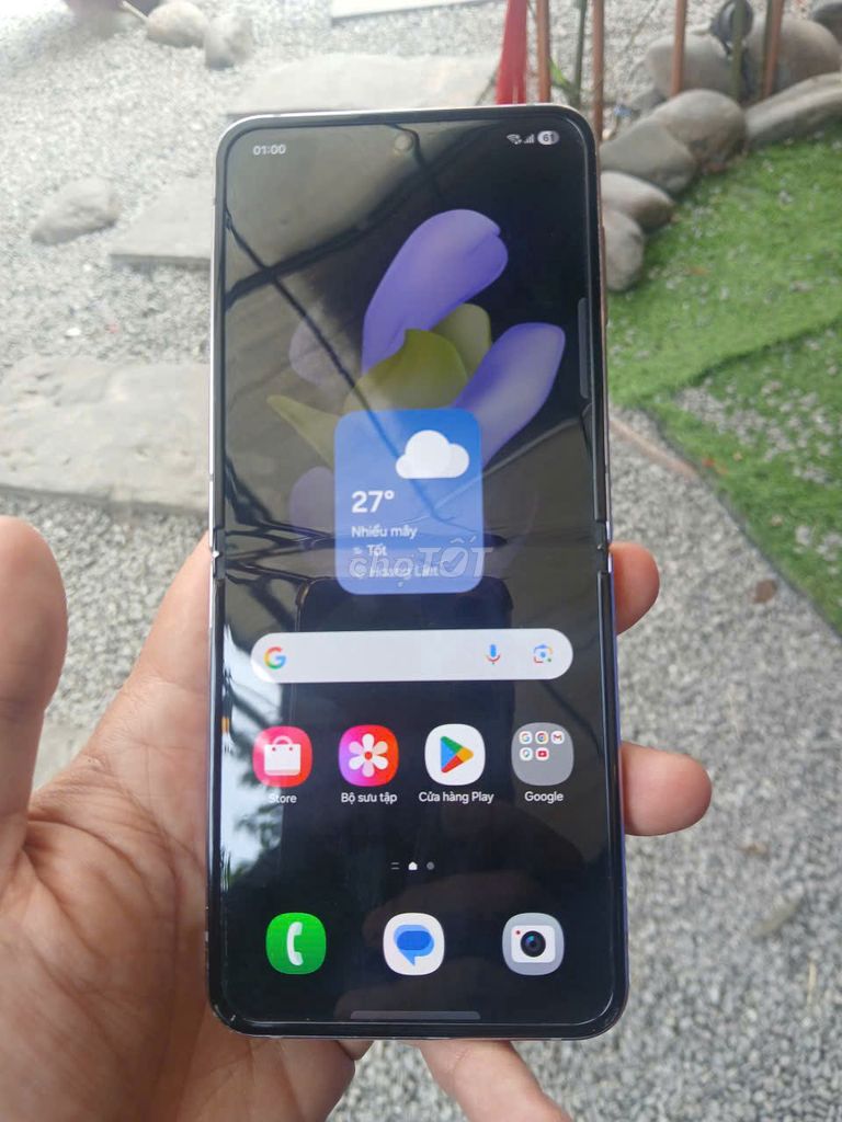 Samsung Zflip 4 255GB Tím. Mua bán Điện thoại tại Quận Nam Từ Liêm Hà Nội được đăng bởi QuangHuy Nguyen hình 1