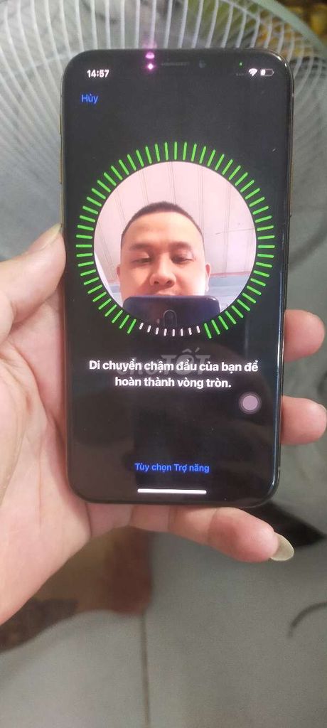 iPhone XS 64GB Vàng Màn zin nứt kính. Mua bán Điện thoại tại Quận 7 Tp Hồ Chí Minh được đăng bởi điện thoại cỏ hình 1