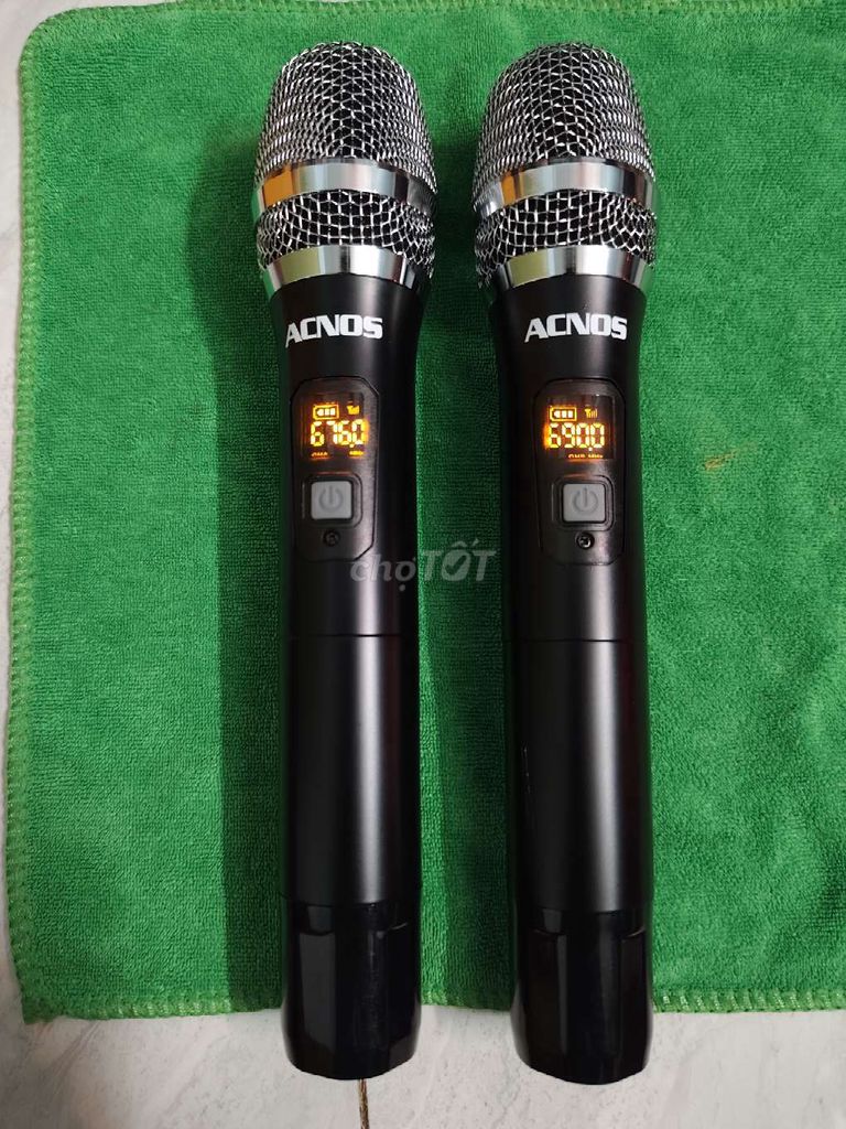 Micro không dây Acnos KA04 Zing Đen. Mua bán Tivi, Âm thanh tại Quận 6 Tp Hồ Chí Minh được đăng bởi ĐOÀN VĂN SƠN  hình 1