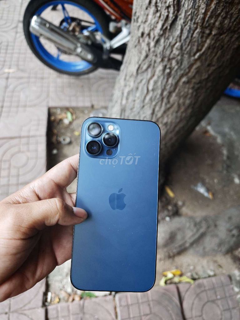 Apple iPhone 12 Pro Max 128GB Xanh Mới. Mua bán Điện thoại tại Thành phố Châu Đốc An Giang được đăng bởi huệ lâm hình 1