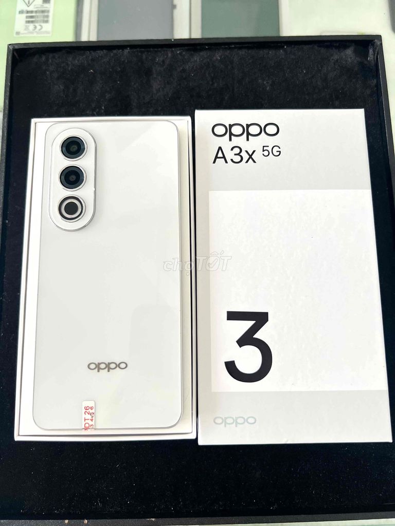Cần bán OPPO A3X Ram 6/128G zin keng full hộp. Mua bán Điện thoại tại Thành phố Qui Nhơn Bình Định được đăng bởi Gia Long hình 1