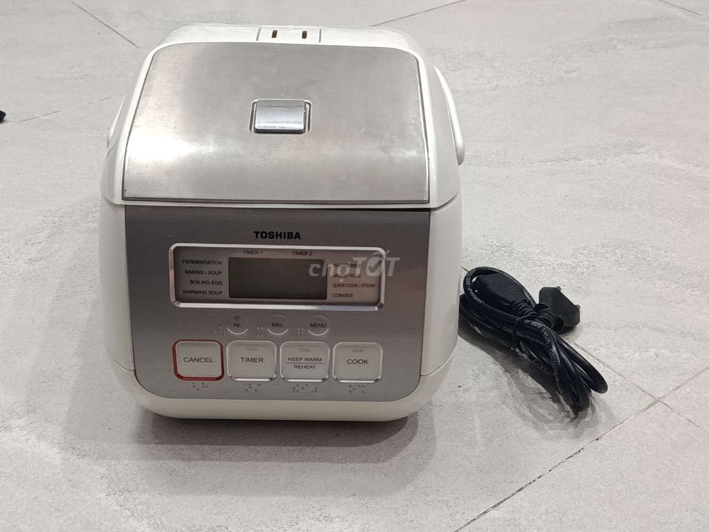 Nồi cơm điện Toshiba RC-5MS(SV) 0.54 lít. Mua bán Bếp, lò, đồ điện nhà bếp tại Quận 6 Tp Hồ Chí Minh được đăng bởi Quoc Anh hình 1