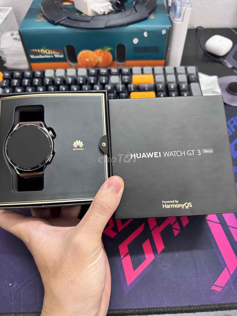 Huawei GT3 46mm bạc