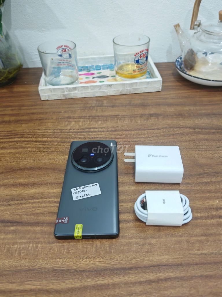 Vivo X100 Ultra Đen 16/512 sạc 80w có ship COD. Mua bán Điện thoại tại Quận Hoàng Mai Hà Nội được đăng bởi Trần Ngọc Hiếu hình 1