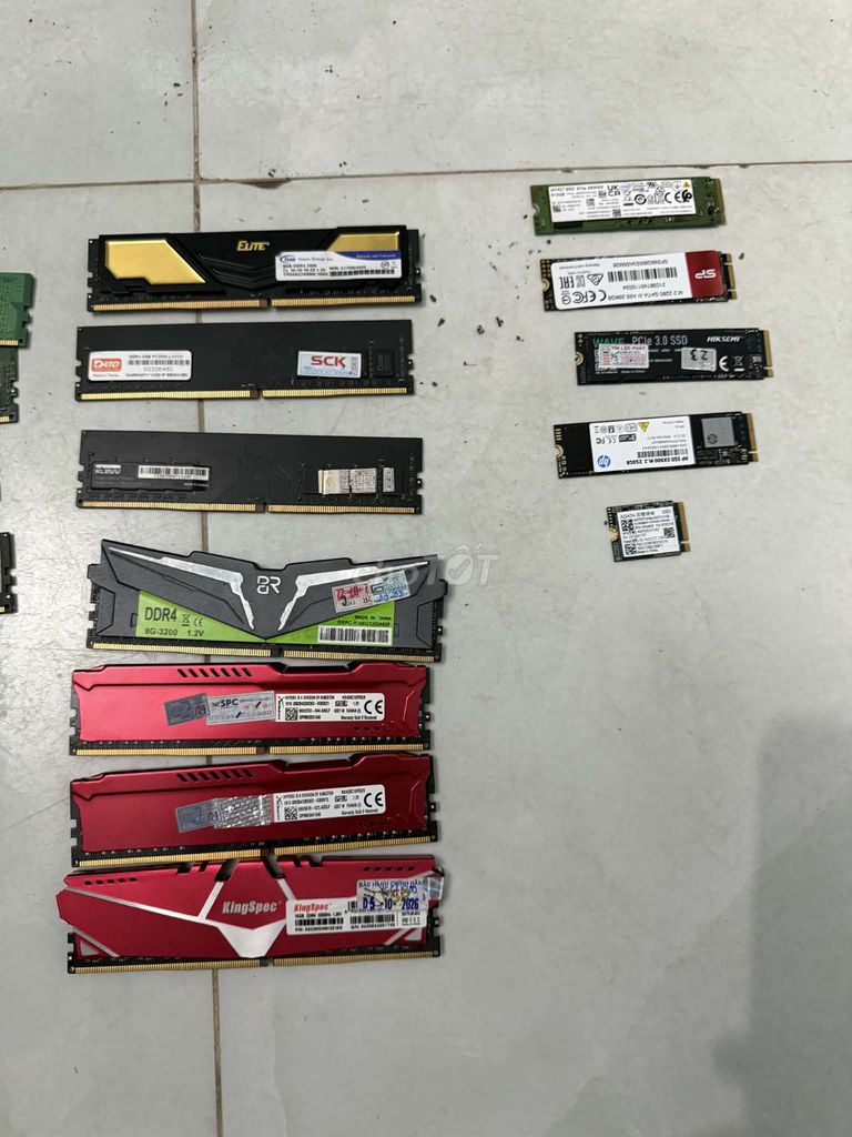 Ram D3 D4 4 8 16GB 3200 SSD Sata M2 Nvme từ 80k. Mua bán Linh kiện (RAM, Card...) tại Huyện Hóc Môn Tp Hồ Chí Minh được đăng bởi Mạnh Vũ PC hình 1