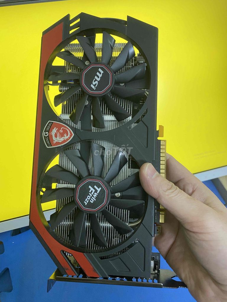 Card màn hình MSI GTX 750TI 2GB. Mua bán Linh kiện (RAM, Card...) tại Quận Đống Đa Hà Nội được đăng bởi TMC SHOP hình 1