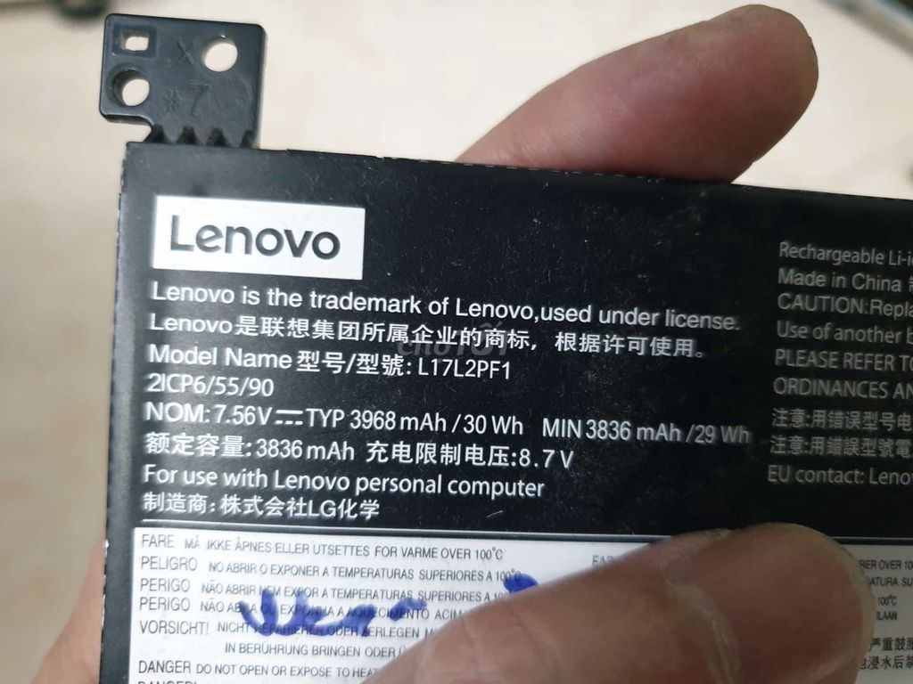 Pin Lenovo Ideapad 320 330 14 inch và 15 inch ok