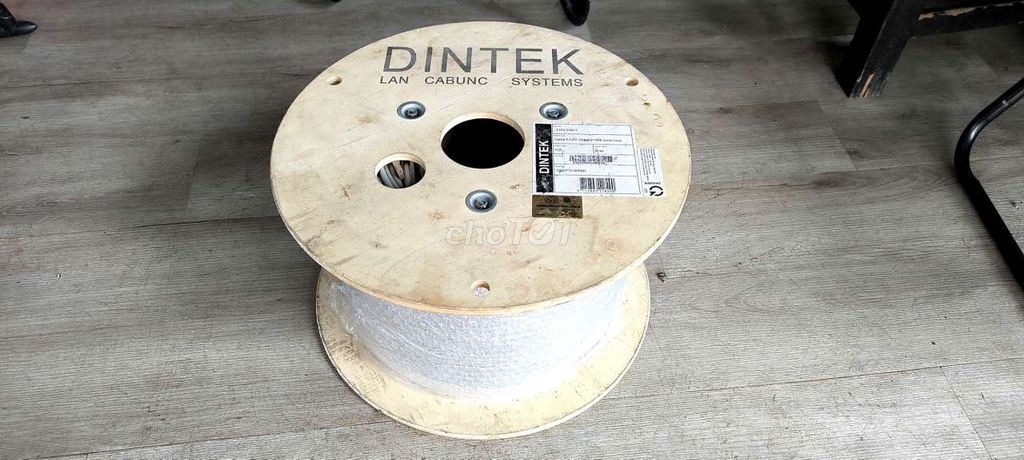 Dây mạng Dintek Cat 5e Trắng 305m. Mua bán Phụ kiện (Màn hình, Chuột...) tại Thành phố Biên Hòa Đồng Nai được đăng bởi Đoàn Trọng Tấn hình 1
