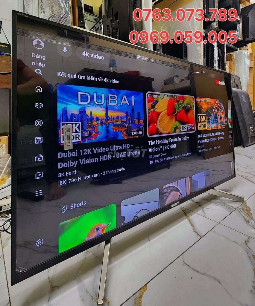 Tivi Sony 43X8000E. Mua bán Tivi, Âm thanh tại Quận 10 Tp Hồ Chí Minh được đăng bởi PHƯỚC LCD hình 1